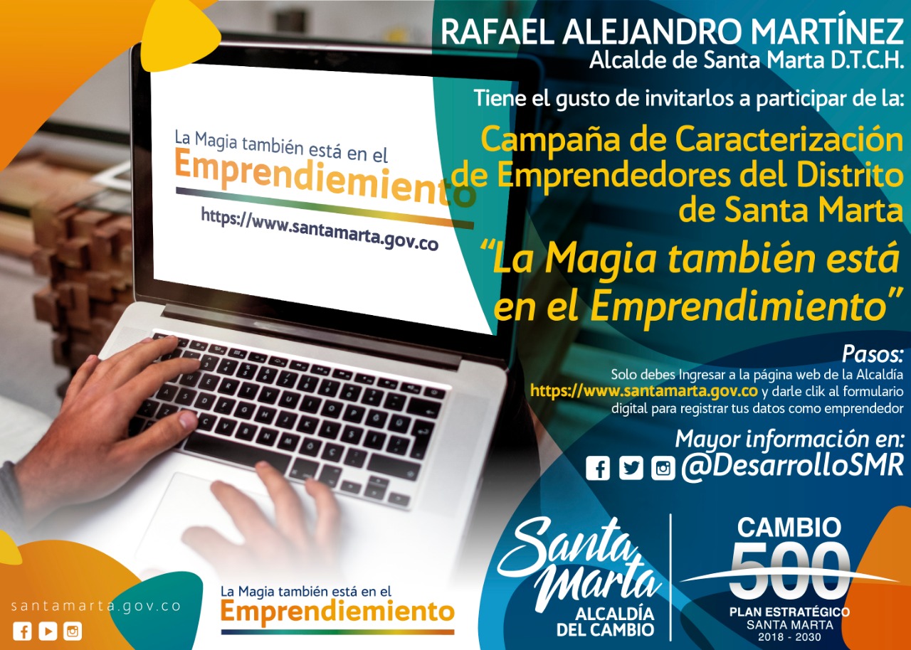 Distrito lanza campaña ‘La magia también está en el emprendimiento’