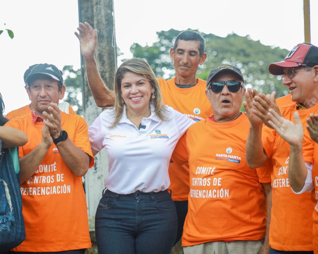 Alcaldesa Virna Johnson da inicio a las obras de construcción del Centro de Referenciación de Guachaca