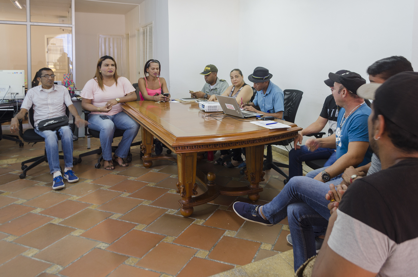 Concertación con organizaciones LGTBI para la organización de evento