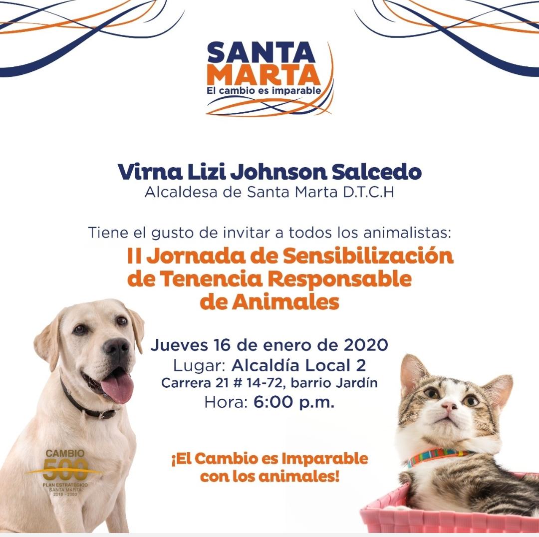 Alcaldía realiza II Jornada de Sensibilización de Tenencia Responsable de Animales