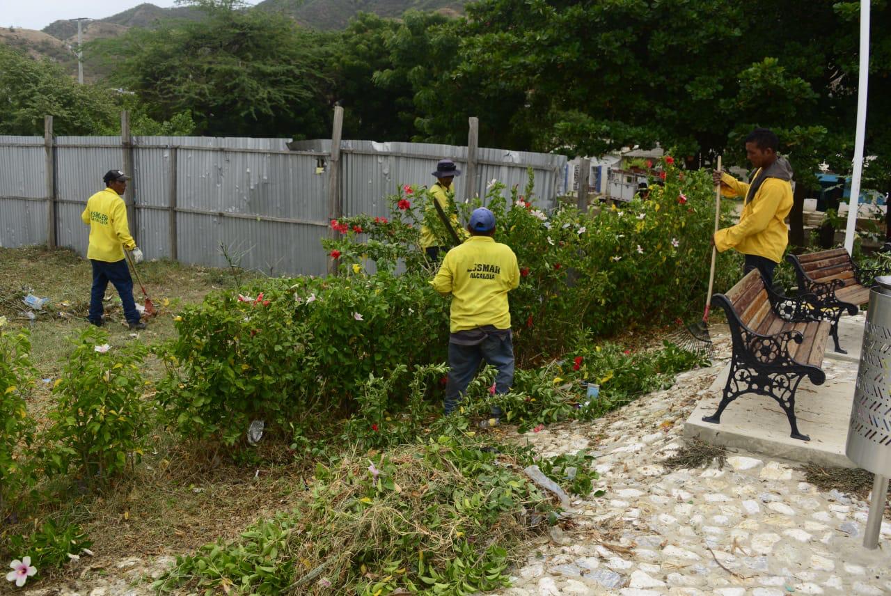 Secretaría de Gobierno y   ESSMAR dan cumplimiento a los acuerdos pactados en Bastidas durante su visita con #Secretaríaalbarrio