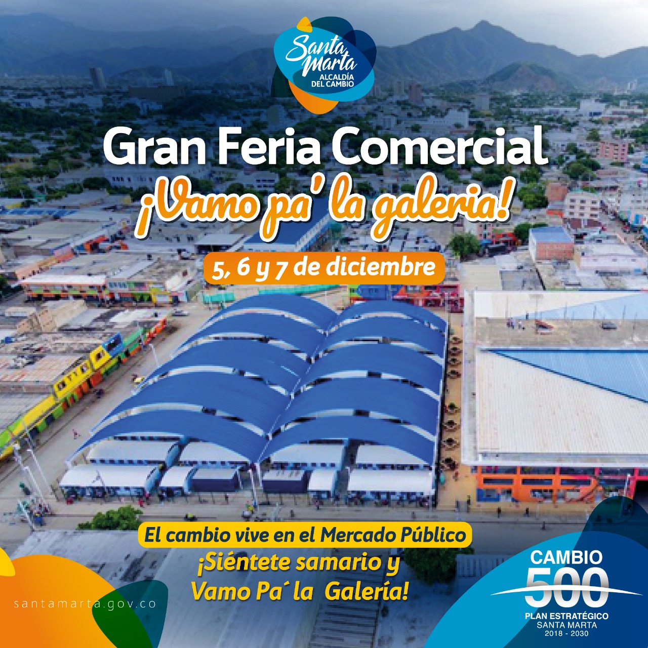  458 comerciantes listos para la II versión de la Feria Comercial ‘Vamo pa' la Galería’