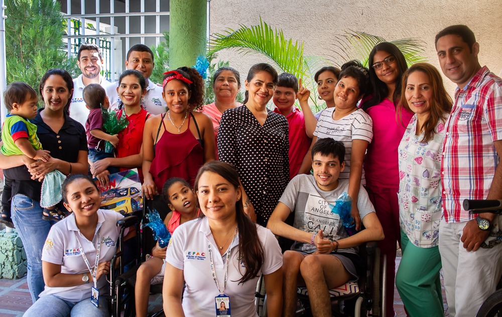 EFAC, realizó Jornada de Atención Integral con niños en condición de discapacidad