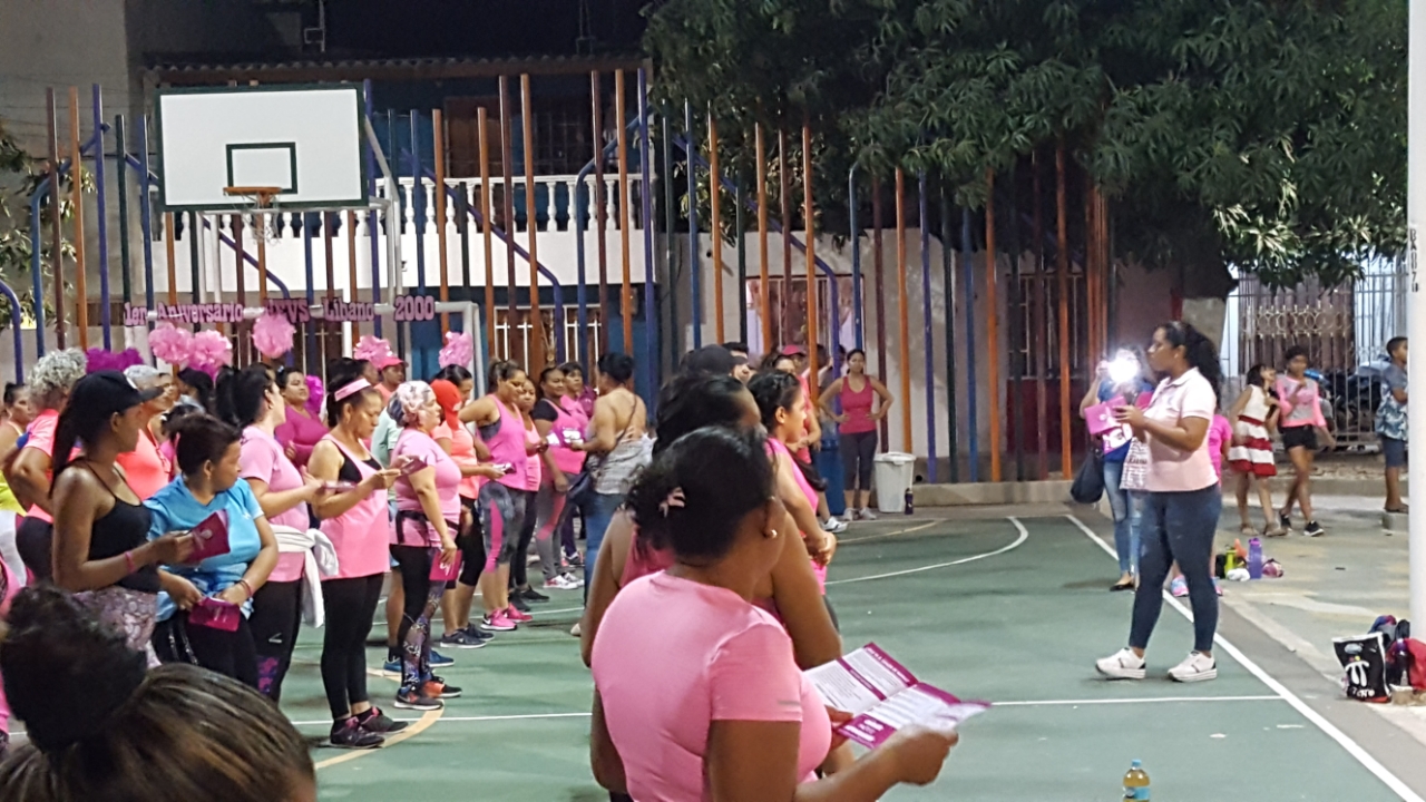 Continúan las actividades de conmemoración en el mes de la mujer y del cáncer de cérvix