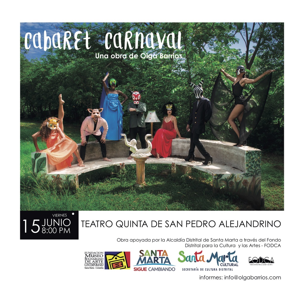 El ‘Cabaret Carnaval’ se toma la Quinta de San Pedro Alejandrino