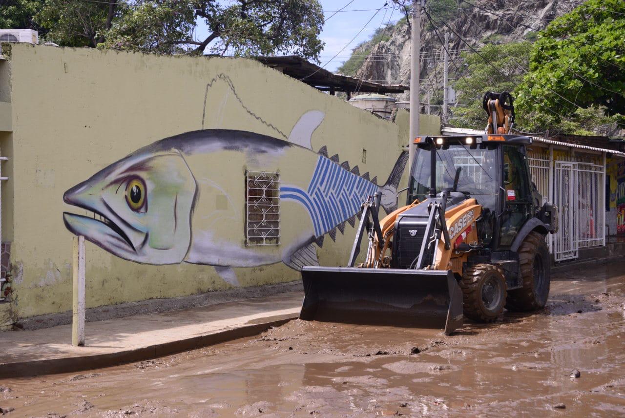 Essmar retiró 1.333 toneladas de sedimento en barrios afectados por lluvias