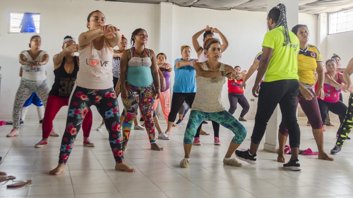 Distrito adelanta programa de Vida Saludable con las Internas de la cárcel de Bastidas