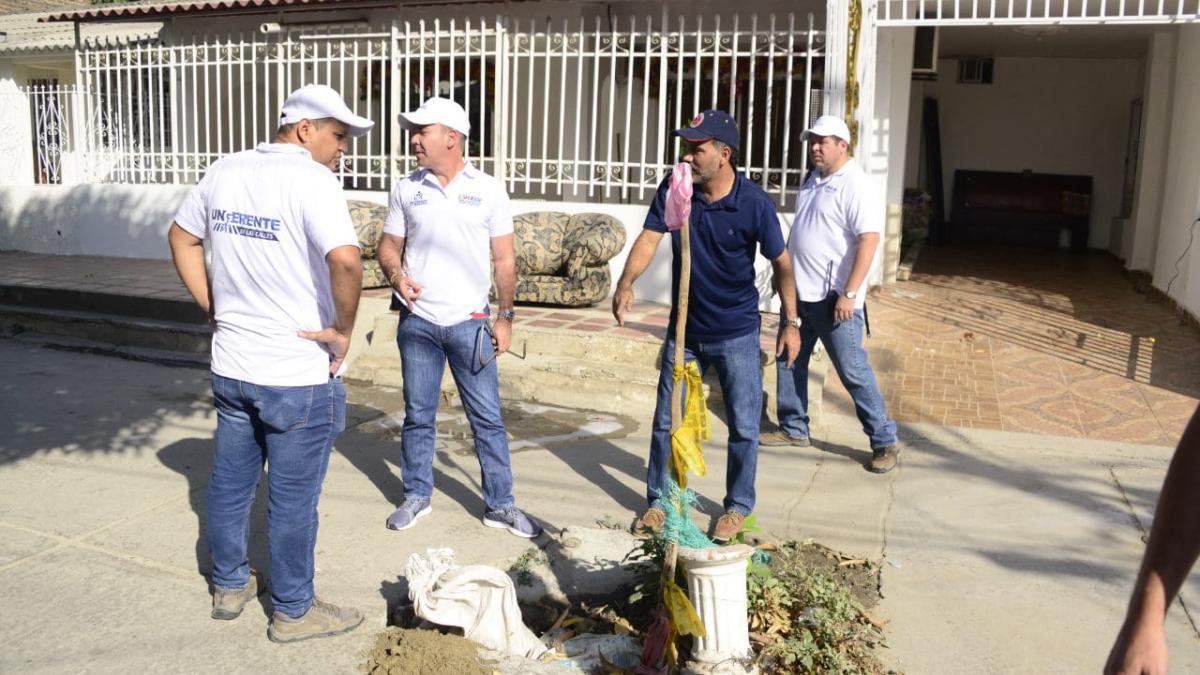 La Essmar E.S.P. se tomó el barrio Galicia