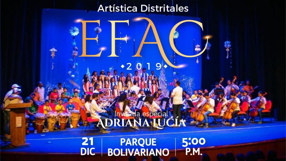 Gran clausura de la EFAC 2019 en el parque Bolivariano