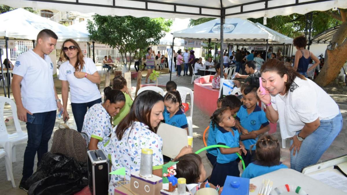 545 habitantes de ‘El Trébol’ se beneficiaron de 'Feria de la Equidad y el Buen Vivir'